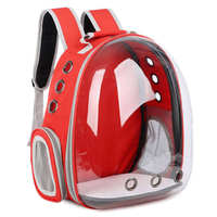 Sac de transport pliable transparent pour animaux de compagnie, sac à dos de voyage grande capacité pour chiens et chats