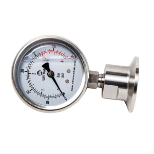 Nuevo diseño, venta al por mayor, manómetro Radial lleno de glicerina de alta capacidad Mbar - Product Image 4