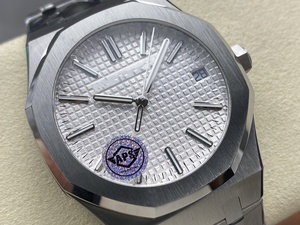 Reloj Mecánico de Lujo, Super Calidad, Resistente al Agua, 41mm, Fábrica APS, Movimiento 4302, 15510, Esfera Blanca Audemars, Resistente al Agua - Product Image 2