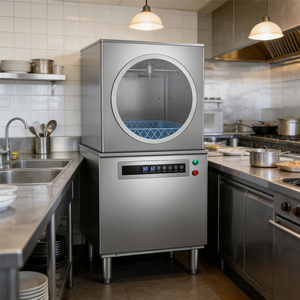 Lavavajillas Comercial <span class=keywords><strong>Industrial</strong></span> Eléctrico <span class=keywords><strong>de</strong></span> Alta Eficiencia, Tipo Campana, Automático e Independiente para Restaurante y Hotel, Maquinaria <span class=keywords><strong>de</strong></span> <span class=keywords><strong>Cocina</strong></span> - Product Image 2