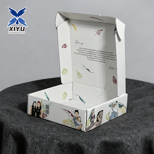 กล่องกระดาษใส่เครื่องประดับชุดเล็กกล่องใส่เสื้อผ้ากล่องกระดาษรีไซเคิลได้ตามต้องการกล่องใส่สินค้าโภคภัณฑ์ - Product Image 1