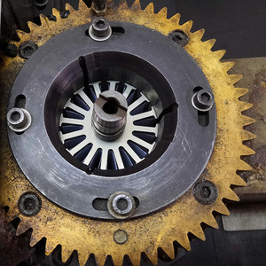 Motor de imán permanente con escobillas Dp 1212 Dc con montaje de brida para equipos mecánicos - Product Image 2