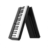 Piano numérique pliable F20 à 88 touches avec mécanisme de marteau, clavier électronique portable pour la pratique à domicile