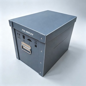 <span class=keywords><strong>Boîte</strong></span> de rangement ondulée en plastique <span class=keywords><strong>polypropylène</strong></span> personnalisée en gros avec séparateurs - Product Image 5