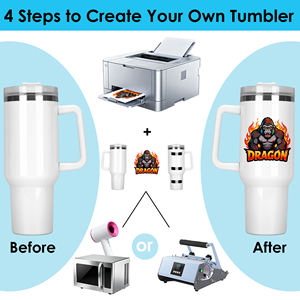 Термокружка из нержавеющей стали с ручкой, 40 унций, для сублимации, с вакуумной изоляцией, США RTS - Product Image 5