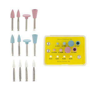Kit di lucidatura dentale in pietra composita dentale per finitura e lucidatura 4110V/Kit di lucidatura per protesi dentarie in lega di amalgama - Product Image 3
