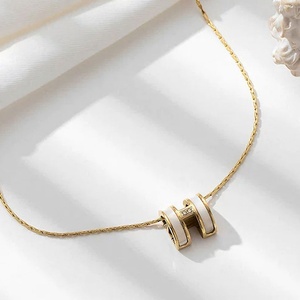 Collares de Moda 2026, Joyería de Acero Inoxidable 316L, Chapado en Oro PVD de 18k, Diseño de Concha, Collar de Lujo para Mujer - Product Image 5