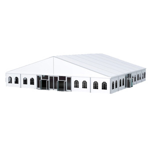 Carpa Rectangular para Ferias Comerciales, Tela Oxford Impermeable, Uso en Todas las Estaciones, Estructura Metálica, Tipo Trigonal, con Estacas para Sujeción al Suelo - Product Image 1