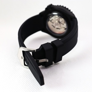 Montres pour hommes tendance et de haute qualité, boîtier noir de luxe, mouvement automatique Nh36, montre-bracelet mécanique - Product Image 6