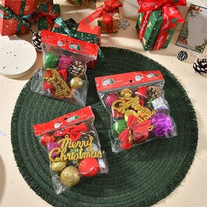 Décoration de Noël Cloche, Pomme de pin, Boîte, Nœud, Accessoires pour sapin de Noël, pour centres commerciaux, écoles et fêtes de Noël - Product Image 1