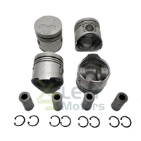 Accessoires de voiture Kit de piston avec anneau pour Hyundai D4BH D4AE EURO OE 23410-42500 23410-41410 23410-41210 Jeu de segments de piston