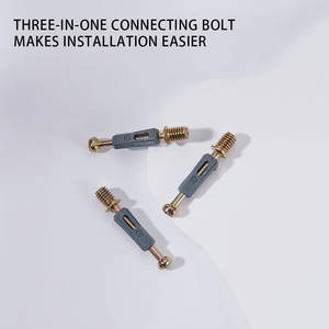 Connecteurs de meubles RUNNYWATER L2060 Mini Fix Bolt Eccentric Cam, quincaillerie de meubles, design contemporain, connecteurs de joint de placard - Product Image 2