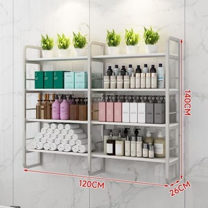 New Designs Lip Gloss Perfume Makeup Display <b>Shelves</b> Cabinet <b>Stainless</b> <b>Steels</b> Gold Cosmetic Display Stand for Cosmetics - Product Image 5