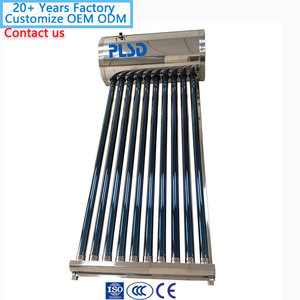 Evacuated Tube Solar Water <b>Heater</b> 193x188cm Pressurized Stainless Steel Slope Roof Installation Thermosyphon System - Product Image 3