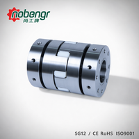 Acoplador de mandril para máquina herramienta, disco de contracción de acero, TPU blanco, sin holgura, excede el diafragma, para servomotor CNC, encoder de husillo de bolas