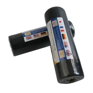 Papier de coiffure noir jetable imperméable à l'eau anti-casse écharpe pour la teinture des cheveux permanente coupe anti-encrassement protection du cou - Product Image 1