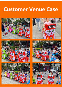 Coche de Burbuja Compartido con Velocidad Ajustable para Adultos, para Entretenimiento al Aire Libre en Parques Temáticos, con Diseño de Animales - Product Image 5