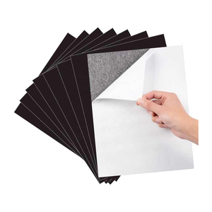 Dowell Feuille d'aimant souple hautement <span class=keywords><strong>flexible</strong></span> Feuille d'aimant en vinyle A4 magnétique en caoutchouc imprimable avec adhésif - Product Image 1