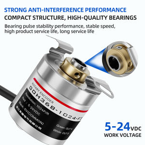 직경 58mm 주축 모터 인코더 RHI58N 10/12/15 N클램프 스타일 인코더 - Product Image 3