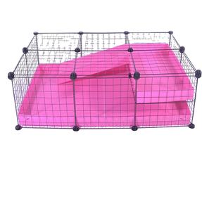 Gabbia per animali domestici in fabbrica in polipropilene di plastica con Base per cavia senza recinzione - Product Image 4