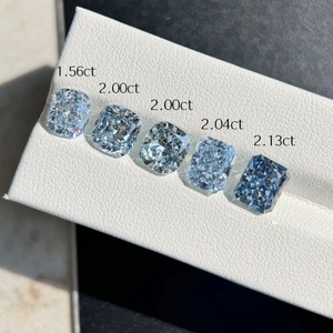 Diamant de laboratoire bleu intense fantaisie Huazhong Gem, vente en gros de diamants de laboratoire, certificat IGI - Product Image 2