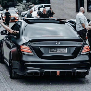 Difusor Trasero de Fibra de Carbono W213 E300 E450 para <span class=keywords><strong>Mercedes</strong></span> Benz Clase <span class=keywords><strong>E</strong></span> E43 E63 <span class=keywords><strong>2017</strong></span>+ - Product Image 4