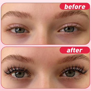 Kit de Extensiones de Pestañas en Racimo Pre-fabricadas, Naturales, para Marca Privada, Hazlo Tú Mismo - Product Image 4