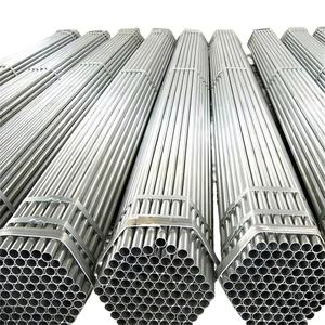 Pipa las bulat tabung mulus baja galvanis untuk bahan bangunan logam dipotong & ditekuk pada harga pabrik - Product Image 4