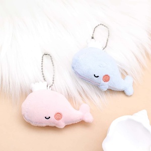Cute Small Plush Crown Whale Peluches Keychain Soft MIni Cetacean Doll Ocean Sea Stuffed <b>Animal</b> Toy Bag Charm <b>Backpack</b> Pendant - Product Image 4