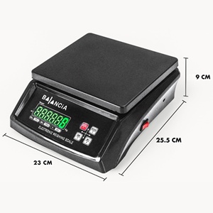 Básculas comerciales de buena calidad, 40 kg, báscula electrónica de supermercado con cálculo de precio - Product Image 2