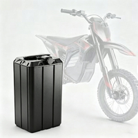 Paket Baterai Lithium Ion 72V 45Ah 8P20S Tahan Air Dengan Cangkang Keras Untuk Sepeda Motor Listrik Off Road
