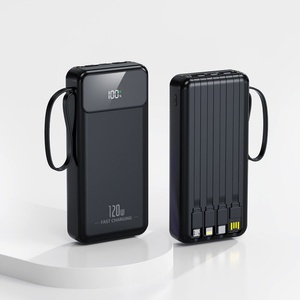 Banco de Energía Solar de 120W con Carga Rápida TIPO-C, 20000mah, con Interfaz de Entrada USB, Batería de Polímero de Litio - Product Image 6