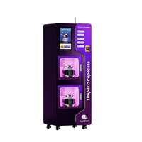Machine de nettoyage de casques automatique, système de nettoyage et séchage de casques à double tête