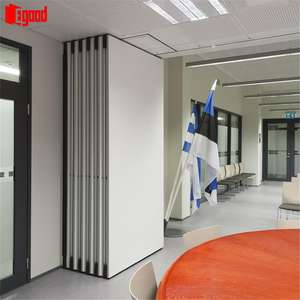 Egood-Paredes divisorias a prueba de sonido, acordeón temporal, cabina de exposición, divisora de pared divisoria móvil plegable - Product Image 5