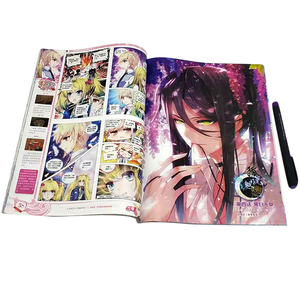 Libros personnalisés à couverture souple pas cher japonais anglais bande dessinée manga magazine livre impression sur demande - Product Image 3