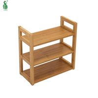 Porte-chaussures multifonctionnel en bambou pour l'entrée de la maison Mobilier de salon polyvalent pour les placards et les couloirs des appartements