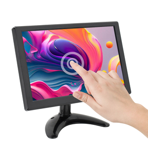 Écran LCD industriel de 10, 15, 17, 12, 19, 22 pouces, moniteur avec écran tactile capacitif intégré VGA HDMI USB - Product Image 2