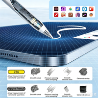 Stylet à recharge sans fil pour iPad, écriture, dessin, anti-erreur de pression, compatible avec les modèles 2018-2026