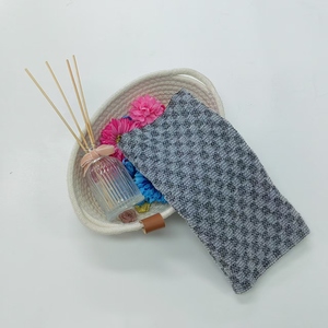 Wholesale Exfoliating Anti-bacteria Bamboo Charcoal Washcloth <strong>Bath</strong> <strong>Scrubber</strong> for Men Body Wash Cloth for Back Cleaning <strong>Bath</strong> Towel - Product Image 2
