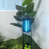 Zapper de insectos Zapper de mosquitos al aire libre con luz LED Zapper de moscas Zapper de insectos para interiores al aire libre Trampas eléctricas para moscas Plug in Mosquito