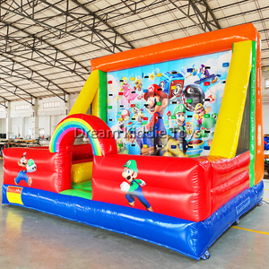 Thương mại PVC <span class=keywords><strong>Inflatable</strong></span> Trampoline trượt <span class=keywords><strong>Inflatable</strong></span> lâu đài trượt leo tường <span class=keywords><strong>Inflatable</strong></span> vui chơi giải trí công viên cho thuê - Product Image 1