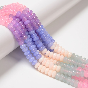 <span class=keywords><strong>Perline</strong></span> di Cristallo Colorate YMJ 5x8mm, Mix di Colori Arcobaleno, <span class=keywords><strong>Perline</strong></span> di Quarzo Lisce a Rondella per Gioielli, Braccialetti con <span class=keywords><strong>Perline</strong></span>, Estate e Spiaggia - Product Image 3