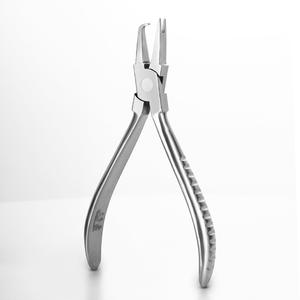 Pince de réparation pour lunettes de soleil 149 mm, outil métallique antidérapant pour le retrait des plaquettes nasales - Product Image 1