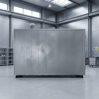 Four de cuisson industriel électrique Changhe pour peinture en poudre, four de durcissement pour lots moyens, contrôle PLC, pour pièces en acier, ensemble de peinture, occasion