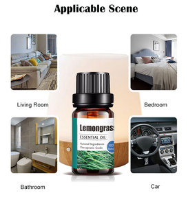Commercio all'ingrosso estratto vegetale di personalizzazione 100% biologico puro olio essenziale di Lemongrass fragranza per diffusore di profumo - Product Image 4