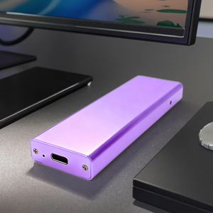 Алюминиевый корпус для M.2 NVMe SSD с интерфейсом USB 3.2 10 Гбит/с, внешний бокс для M2 SSD/HDD - Product Image 3