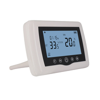 Termostato digital táctil, batería wifi para casa inteligente