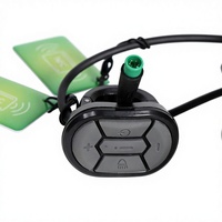 Nouvel écran LCD OUXI GT2000 avec NFC 48V-US pour la remplacement des pièces de vélo électrique, accessoires de vélo de montagne tout-terrain