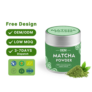 Thé vert matcha japonais cérémonial en poudre, emballé en boîte, qualité supérieure, vente en gros, fournisseur OEM, emballage de marque privée - Product Image 6
