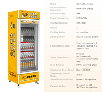 Máquina Expendedora en Oferta, Proveedor de Máquinas Expendedoras de Bebidas y Snacks en Botella, Pago con Código QR, SDK, Construcción de Acero Inoxidable, Gestión Basada en la Nube